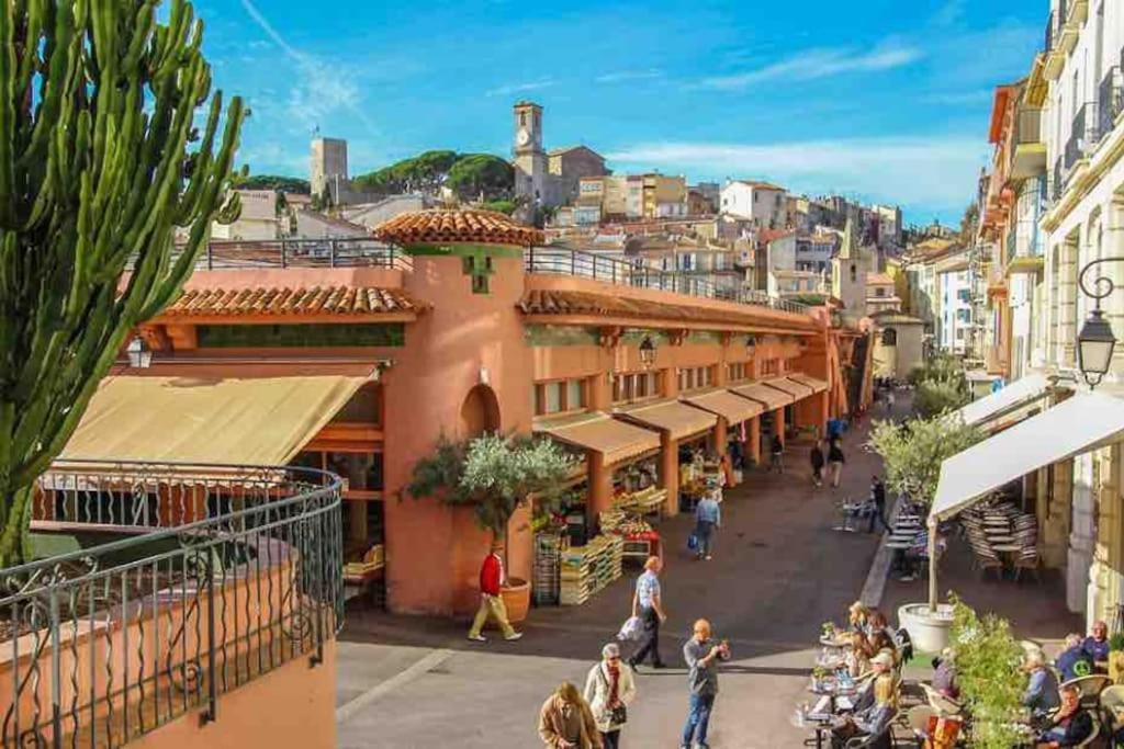 Jolie 3 Pieces Avec Terrasse Au Vieux Port, A 2 Pas Des Plages Et Du Palais. كان المظهر الخارجي الصورة