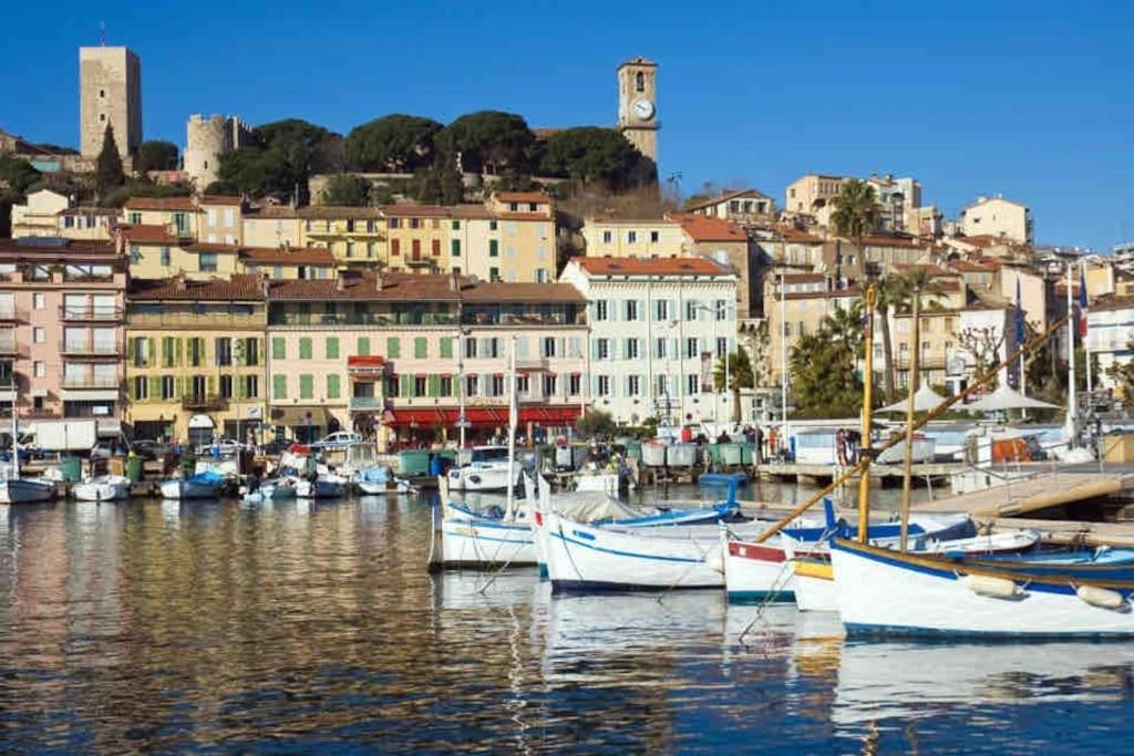 Jolie 3 Pieces Avec Terrasse Au Vieux Port, A 2 Pas Des Plages Et Du Palais. كان المظهر الخارجي الصورة