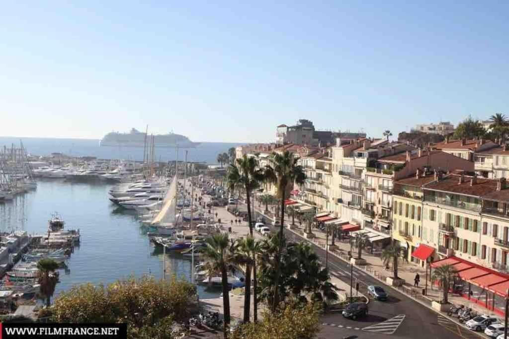 Jolie 3 Pieces Avec Terrasse Au Vieux Port, A 2 Pas Des Plages Et Du Palais. كان المظهر الخارجي الصورة